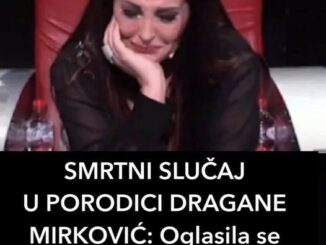 Folk diva Dragana Mirković oglasila