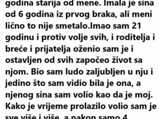 Oženio sam udovicu koja je 11 godina starija od mene.